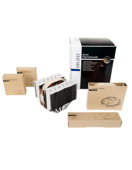 Noctua NH-D15 Marrón 140mm - Comprar Disipador CPU 140mm Multisocket
