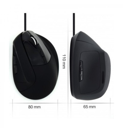 Ratón EWENT Vertical Ergonómico óptico