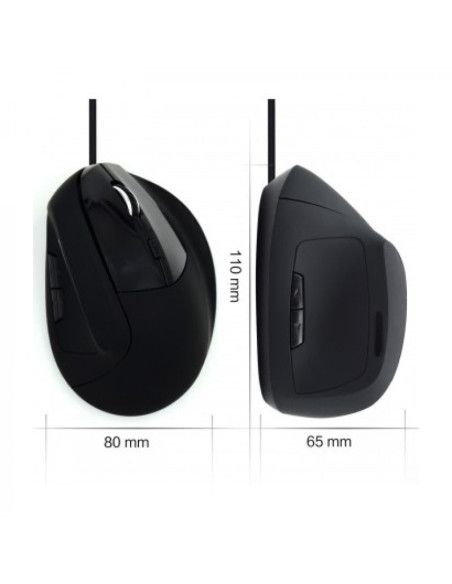 Ratón EWENT Vertical Ergonómico óptico