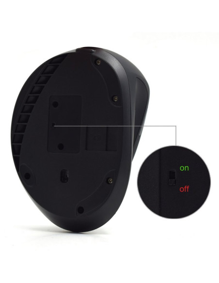 Ratón EWENT Vertical Ergonómico Inalámbrico