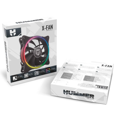 Nox Hummer X-FAN - Comprar Ventilador ARGB 120 mm