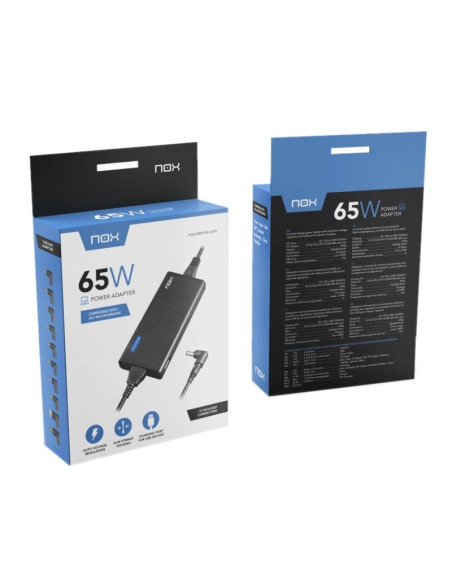 NOX Universal - Comprar Cargador Portátil 65W