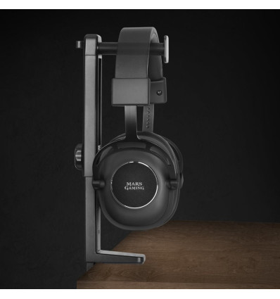 MARS GAMING MHH2 Negro - Comprar Soporte para Auriculares