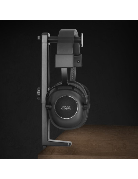 MARS GAMING MHH2 Negro - Comprar Soporte para Auriculares