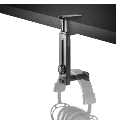 MARS GAMING MHH2 Negro - Comprar Soporte para Auriculares