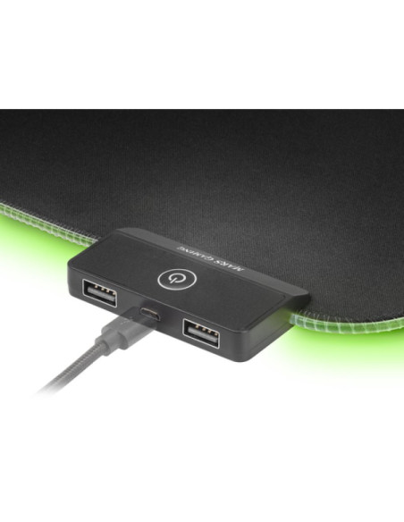 MARS GAMING MMPRGB2 XXL - Comprar Alfombrilla Gaming RGB Negra