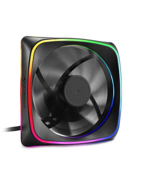 Ventilador Caja Sharkoon RGB Shark Lights