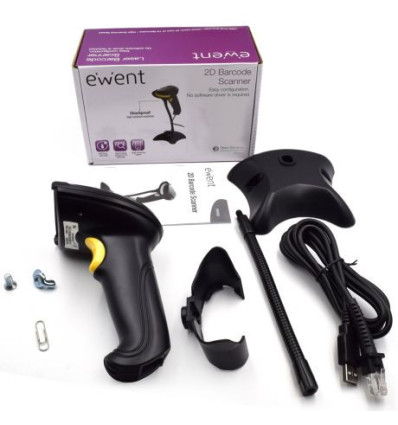 Lector códigos de barras 2D USB Ewent EW3410