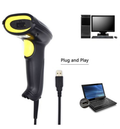 Lector códigos de barras 2D USB Ewent EW3410