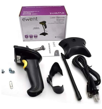 Lector de códigos de barras 1D USB Ewent EW3400