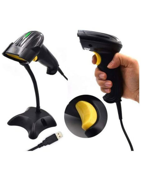 Lector de códigos de barras 1D USB Ewent EW3400
