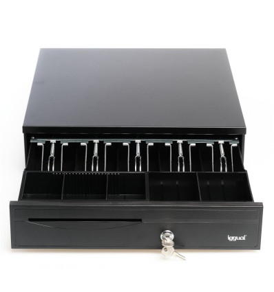 IGGUAL IRON-30 42CM - Comprar Cajón Portamonedas Negro