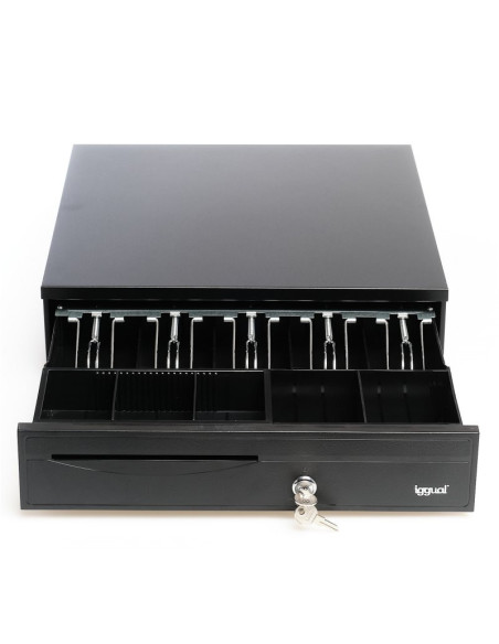 IGGUAL IRON-30 42CM - Comprar Cajón Portamonedas Negro