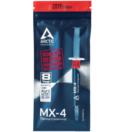 Pasta Térmica ARCTIC MX-4 (4g) EDICION 2019
