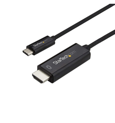 Cable Startech USB-C a HDMI 3M 4K Negro