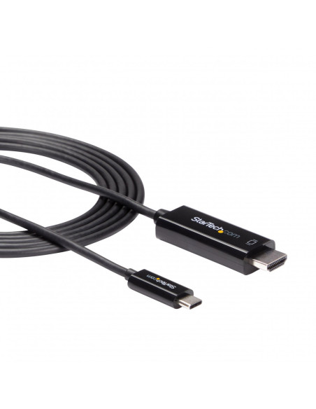Cable Startech USB-C a HDMI 2M 4K Negro