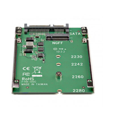 Adaptador Startech SSD M.2 a SATA 2.5"