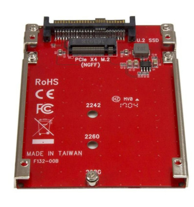 Adaptador Startech PCI-e M.2 a U.2 SSD NVME
