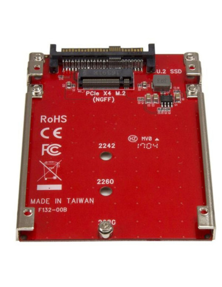 Adaptador Startech PCI-e M.2 a U.2 SSD NVME