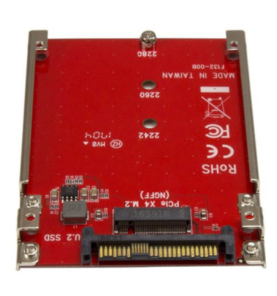 Adaptador Startech PCI-e M.2 a U.2 SSD NVME