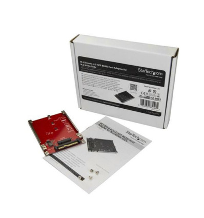 Adaptador Startech PCI-e M.2 a U.2 SSD NVME