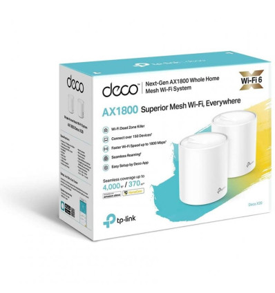 TP-LINK DECO X20 AX1800 - Comprar Pack de 2 Puntos de Acceso