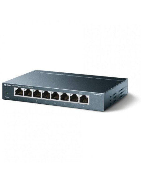 Switch TP-LINK TL-SG108 No Administrado 8 Puertos Gigabit