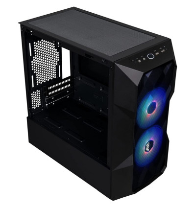 Caja para ordenador Cooler Master TD300 Mesh Cristal Templado Negra