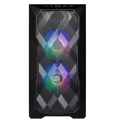 Caja para ordenador Cooler Master TD300 Mesh Cristal Templado Negra