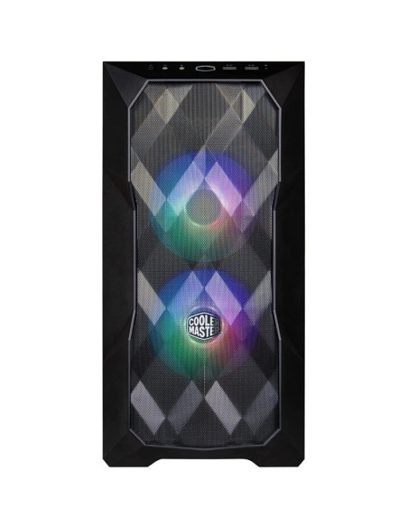 Caja para ordenador Cooler Master TD300 Mesh Cristal Templado Negra
