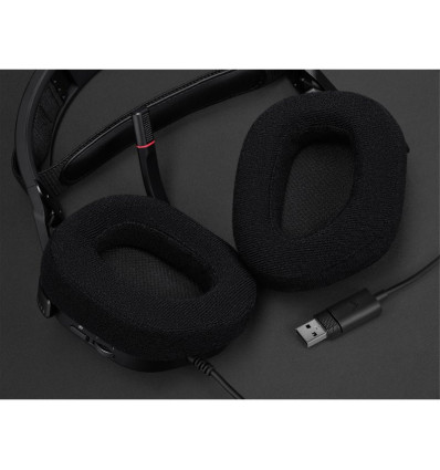 Corsair HS80 RGB USB Negro - Comprar Auriculares USB de Alta Fidelidad