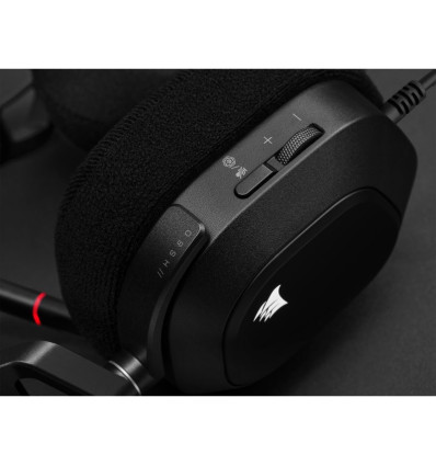 Corsair HS80 RGB USB Negro - Comprar Auriculares USB de Alta Fidelidad