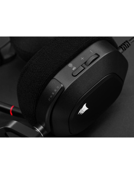 Corsair HS80 RGB USB Negro - Comprar Auriculares USB de Alta Fidelidad