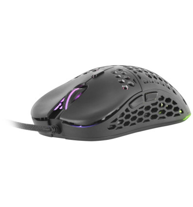 Ratón Mars Gaming MM55 RGB 12800 DPI Negro