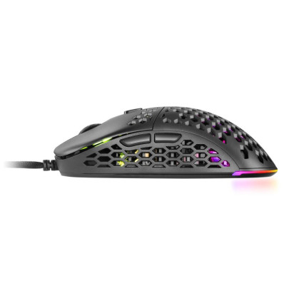 Ratón Mars Gaming MM55 RGB 12800 DPI Negro