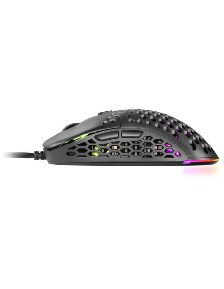 Ratón Mars Gaming MM55 RGB 12800 DPI Negro