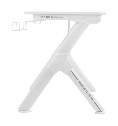 Mesa MARS GAMING MGD140 - Comprar Mesa Gaming para Setup Blanca