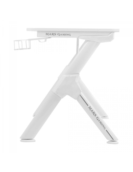 Mesa MARS GAMING MGD140 - Comprar Mesa Gaming para Setup Blanca