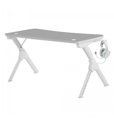 Mesa MARS GAMING MGD140 - Comprar Mesa Gaming para Setup Blanca