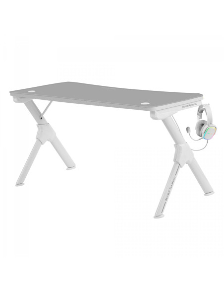 Mesa MARS GAMING MGD140 - Comprar Mesa Gaming para Setup Blanca