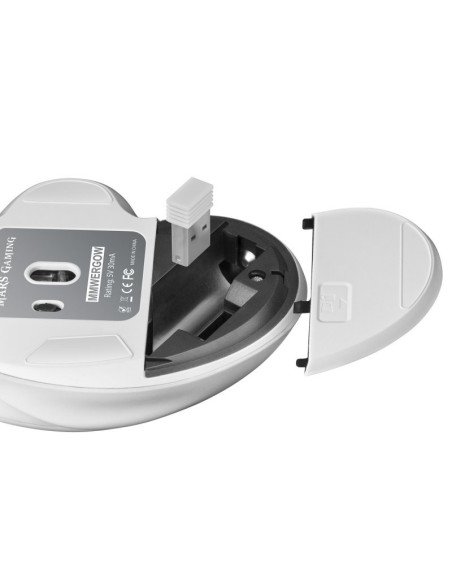 MARS Gaming MMWERGO - Comprar Ratón Gaming Blanco
