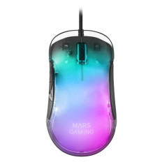 MARS GAMING MMGLOW - Comprar Ratón Gaming Negro