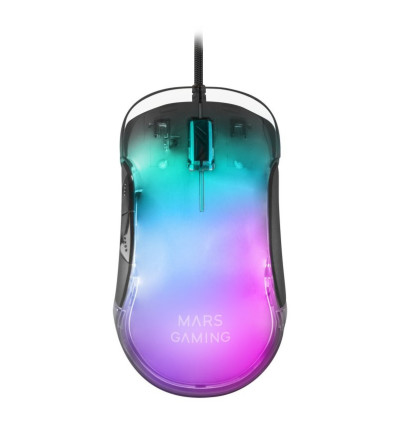 MARS GAMING MMGLOW - Comprar Ratón Gaming Negro