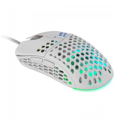 MARS GAMING MM55 - Comprar Ratón Gaming Blanco