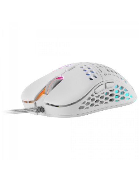 MARS GAMING MM55 - Comprar Ratón Gaming Blanco