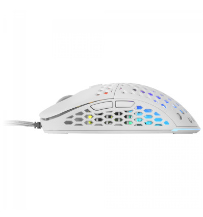 MARS GAMING MM55 - Comprar Ratón Gaming Blanco
