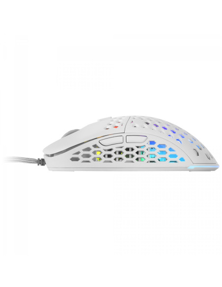 MARS GAMING MM55 - Comprar Ratón Gaming Blanco