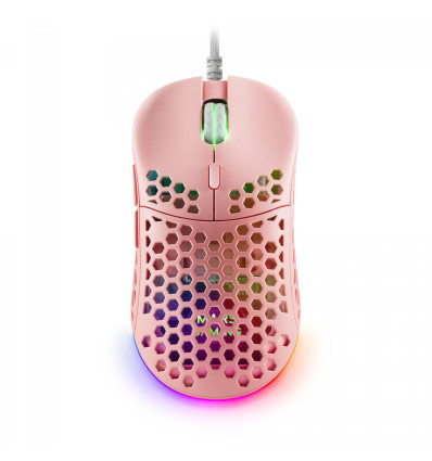 MARS GAMING MM55 - Comprar Ratón Gaming Rosa