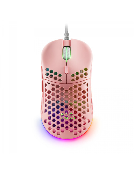 MARS GAMING MM55 - Comprar Ratón Gaming Rosa