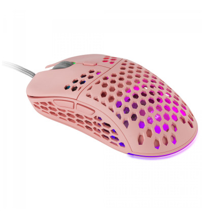 MARS GAMING MM55 - Comprar Ratón Gaming Rosa